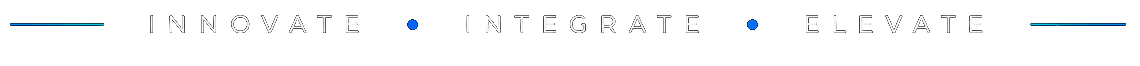 Innovate · Integrate · Elevate